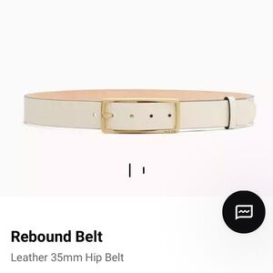 NWOT Rag & Bone “Rebound” Leather Belt size M
